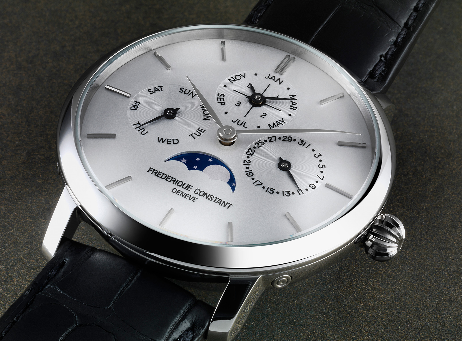 Perpetual calendar best sale mechanical watch