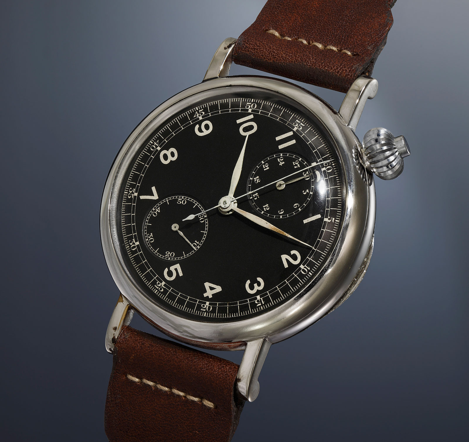 Longines A7 chronograph Phillips Geneva auction