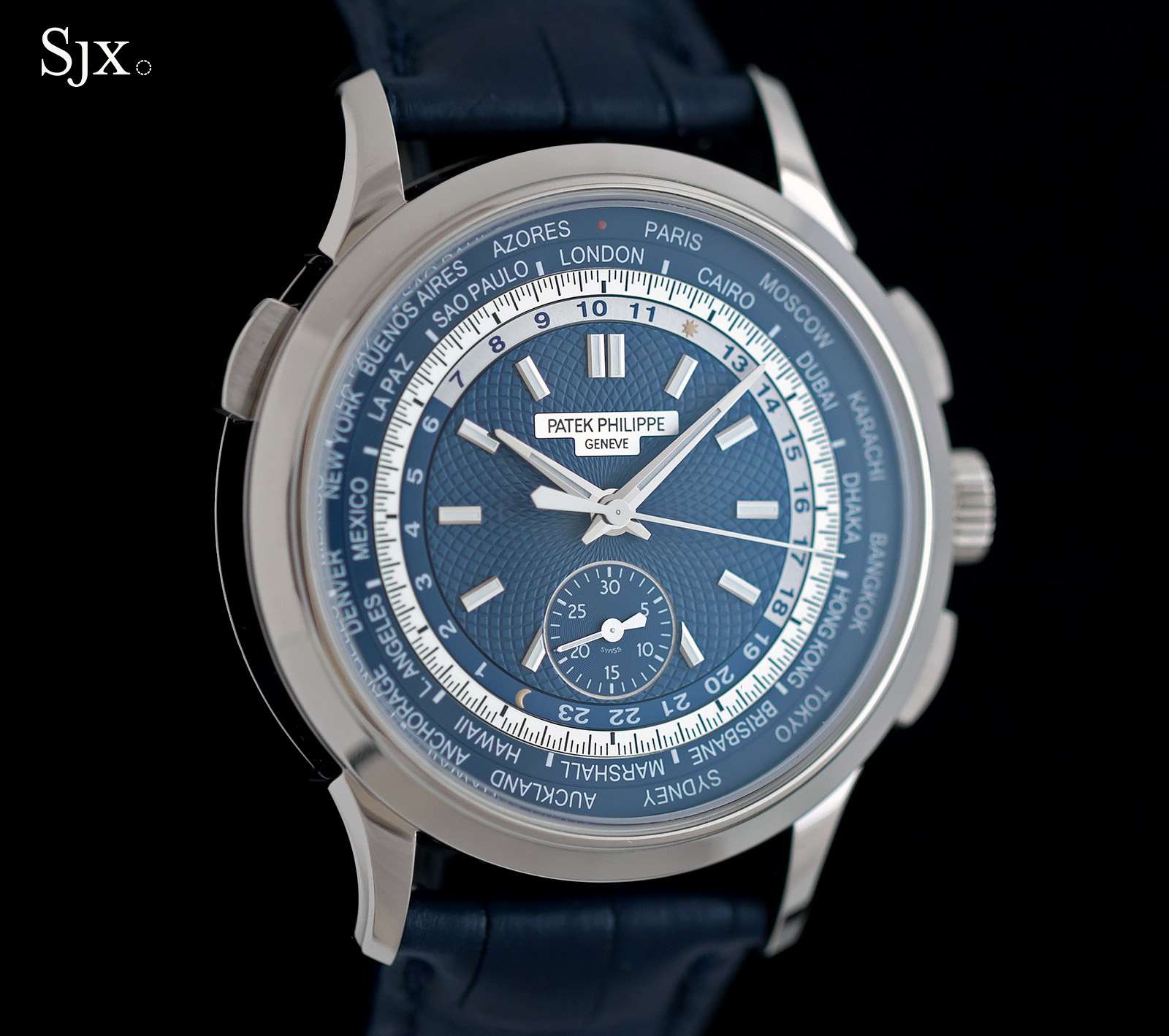 Up Close with the Patek Philippe World Time Chronograph Ref. 5930G