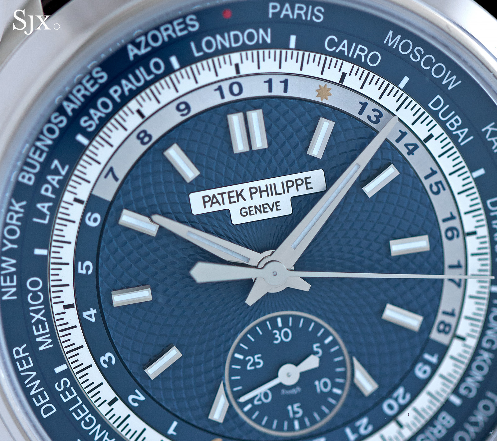 Up Close with the Patek Philippe World Time Chronograph Ref. 5930G SJX Watches