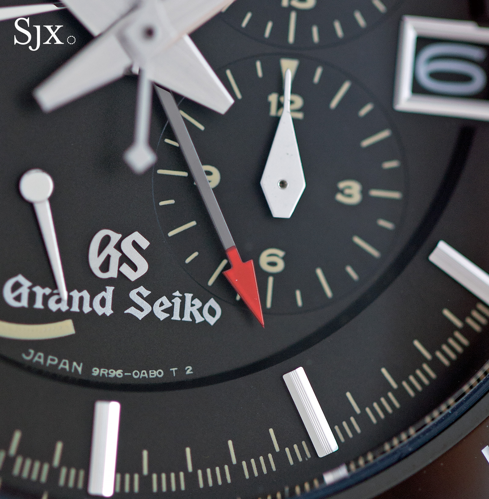 Grand Seiko Black Ceramic Spring Drive Chronograph SBGC015 2