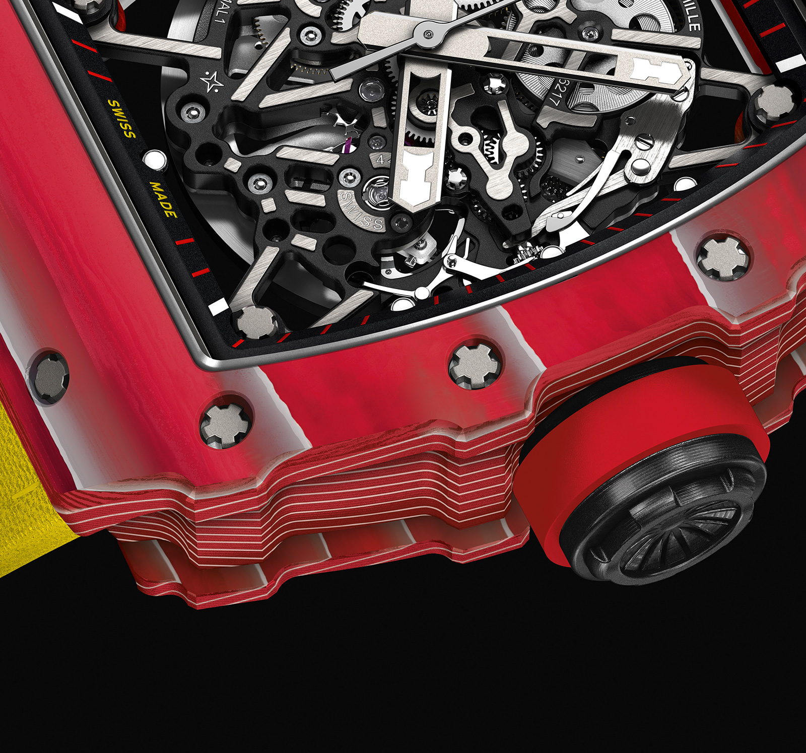 Richard Mille RM 35-02 Rafael Nadal Red Quartz TPT 3