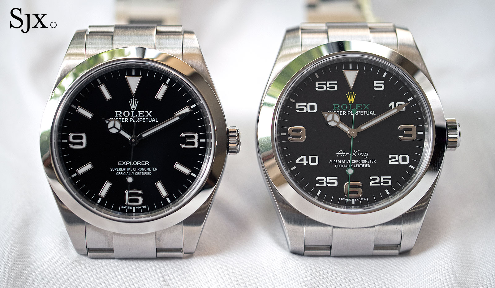 Rolex Air-King 116900 and Explorer