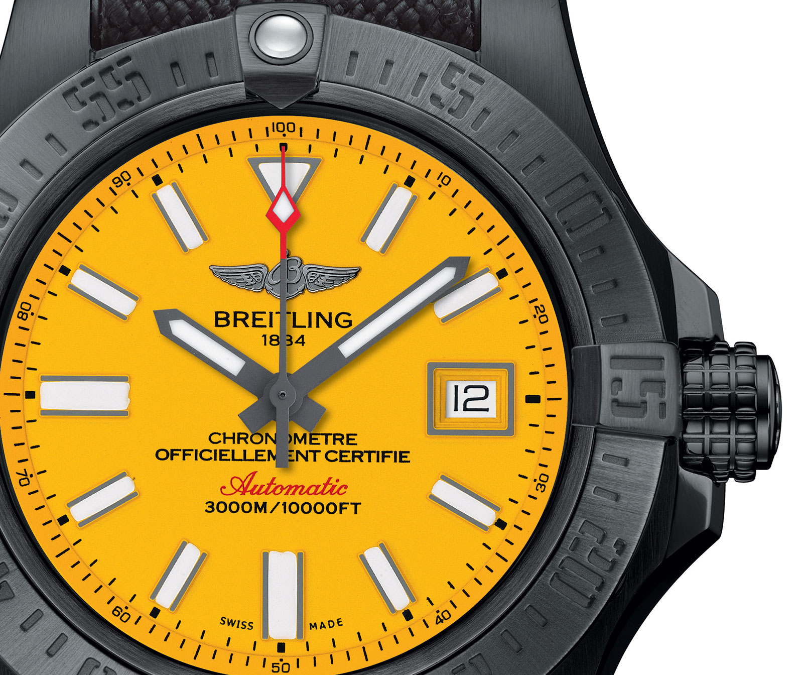 Breitling avenger 2025 2 blacksteel