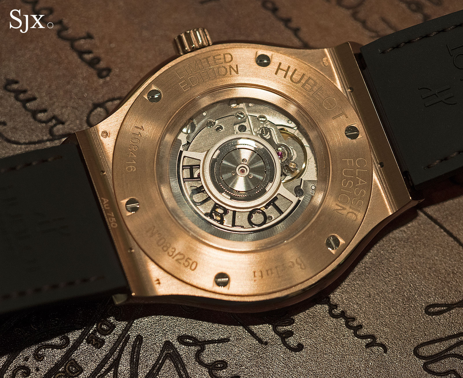 Hublot Classic Fusion Berluti Scritto gold 7