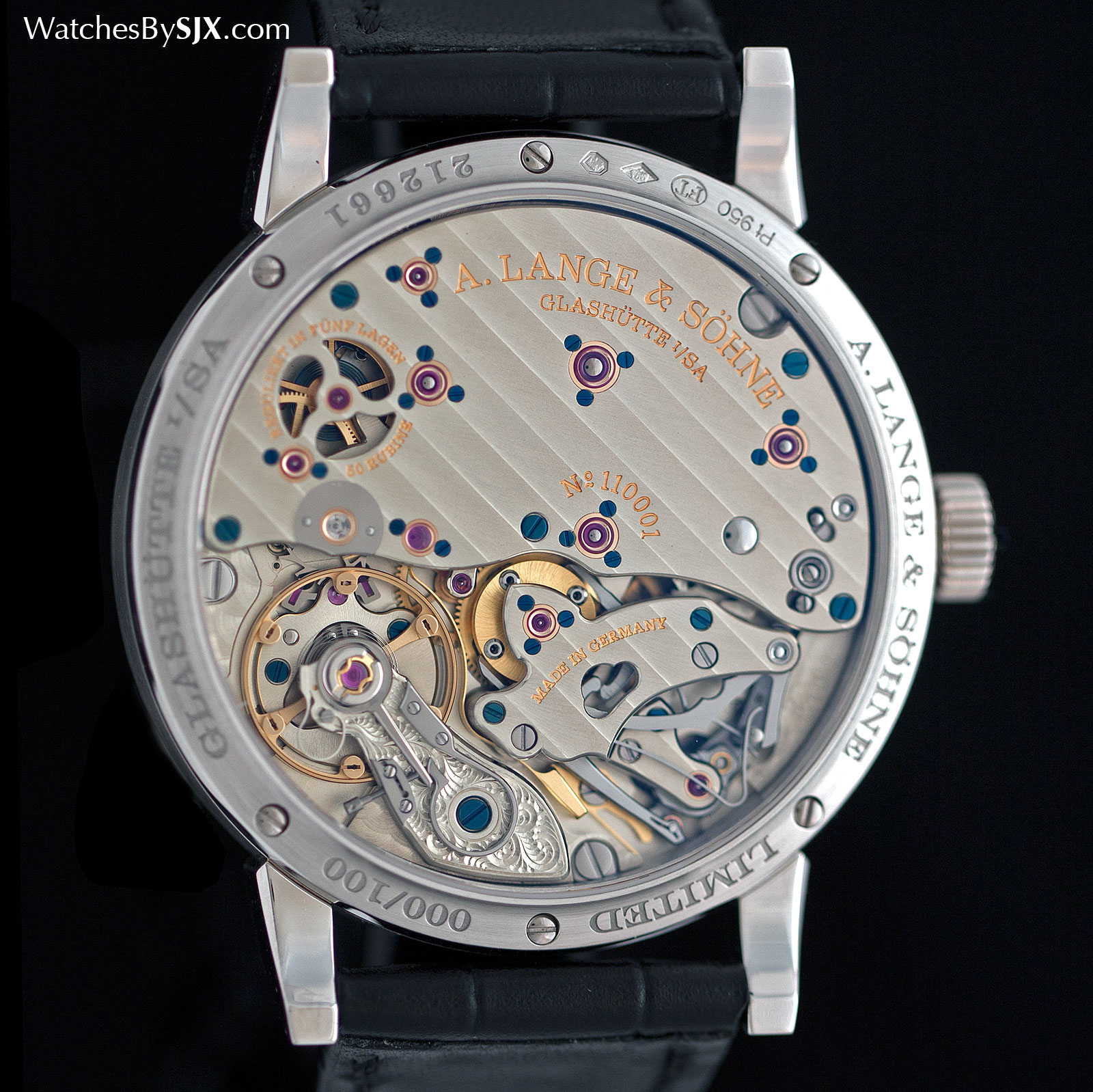 Lange Richard Lange Jumping Seconds platinum 3