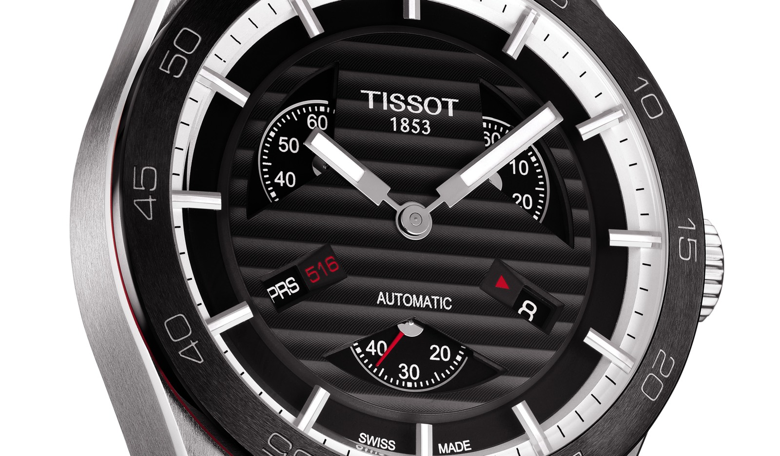 Tissot prs 2025 516 triple seconds