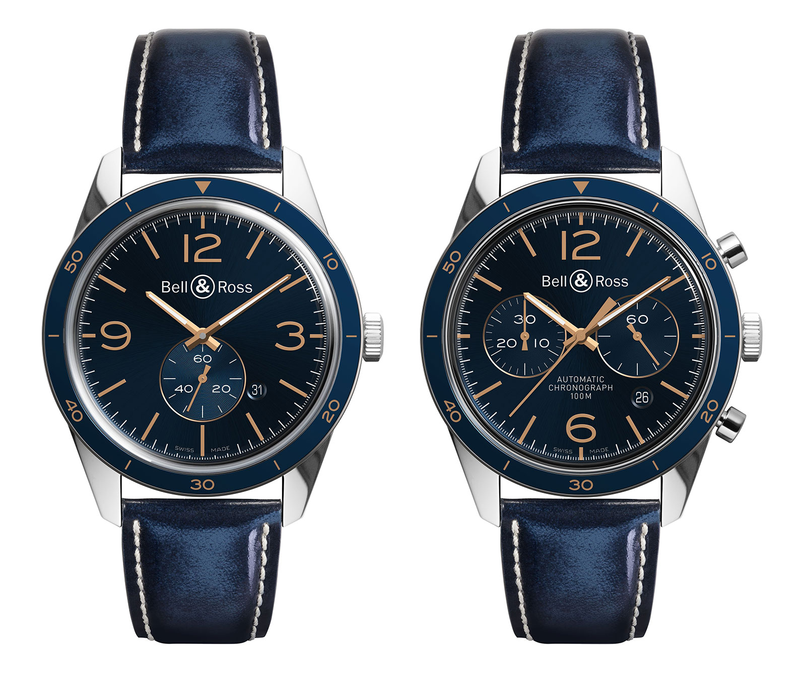 Introducing the Bell Ross Vintage BR Aeronavale Dress Blues