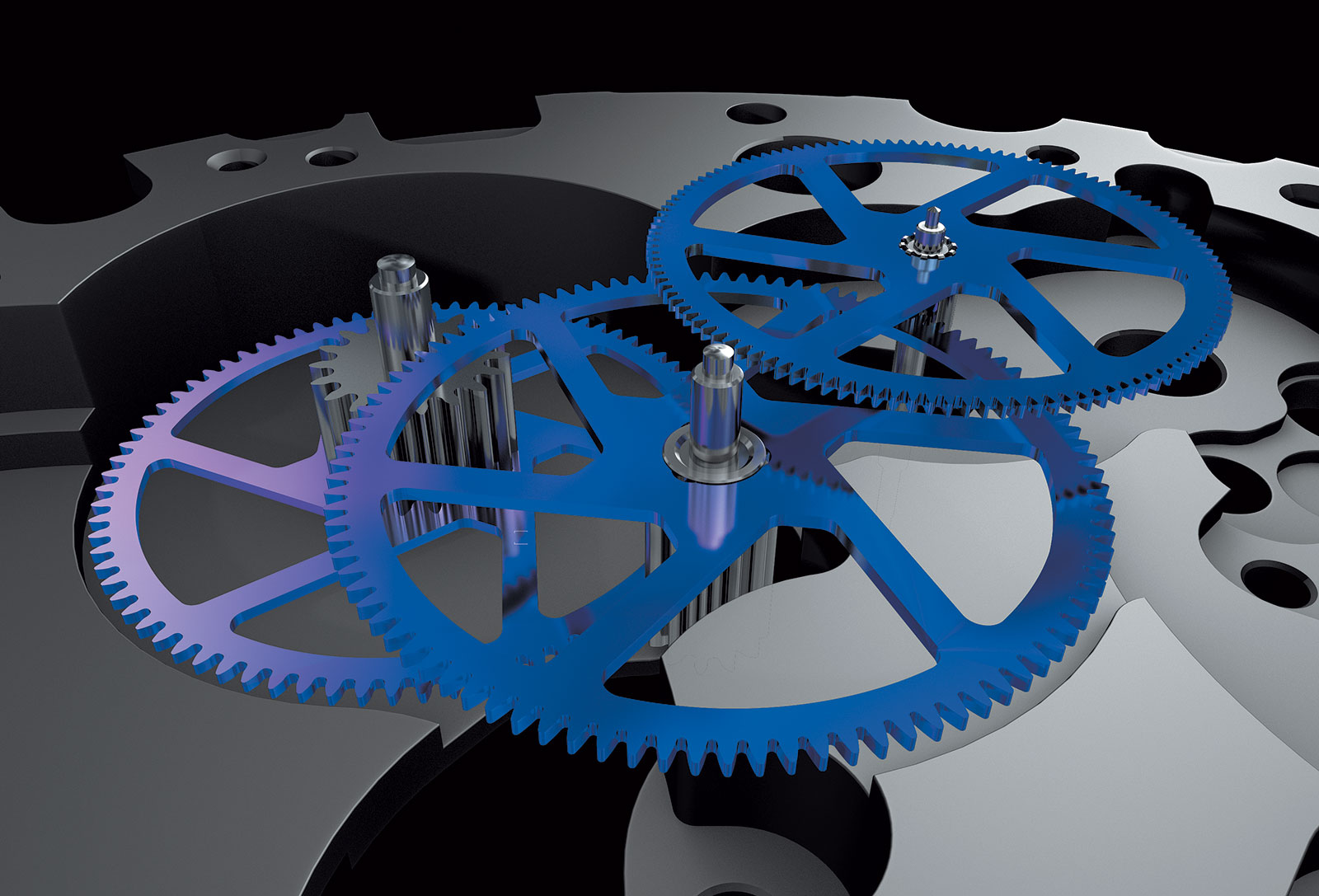 Breitling Chronoworks Silicon wheels