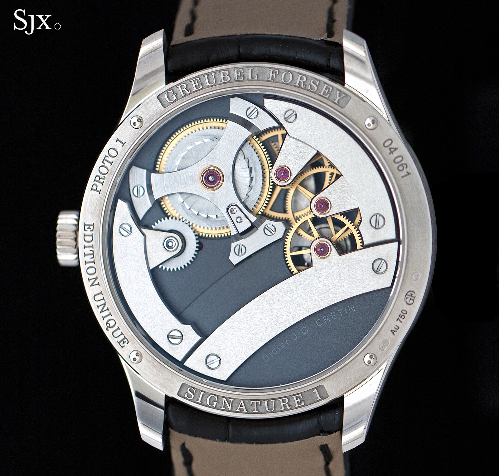 Greubel Forsey Signature 1 steel 4