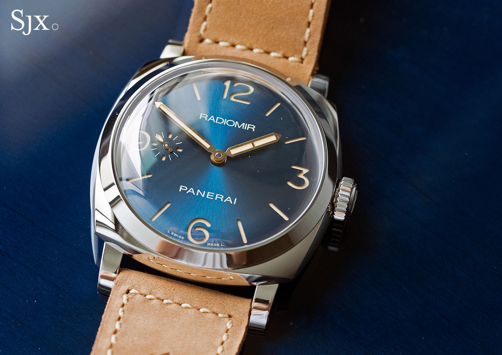 Panerai hot sale blue face