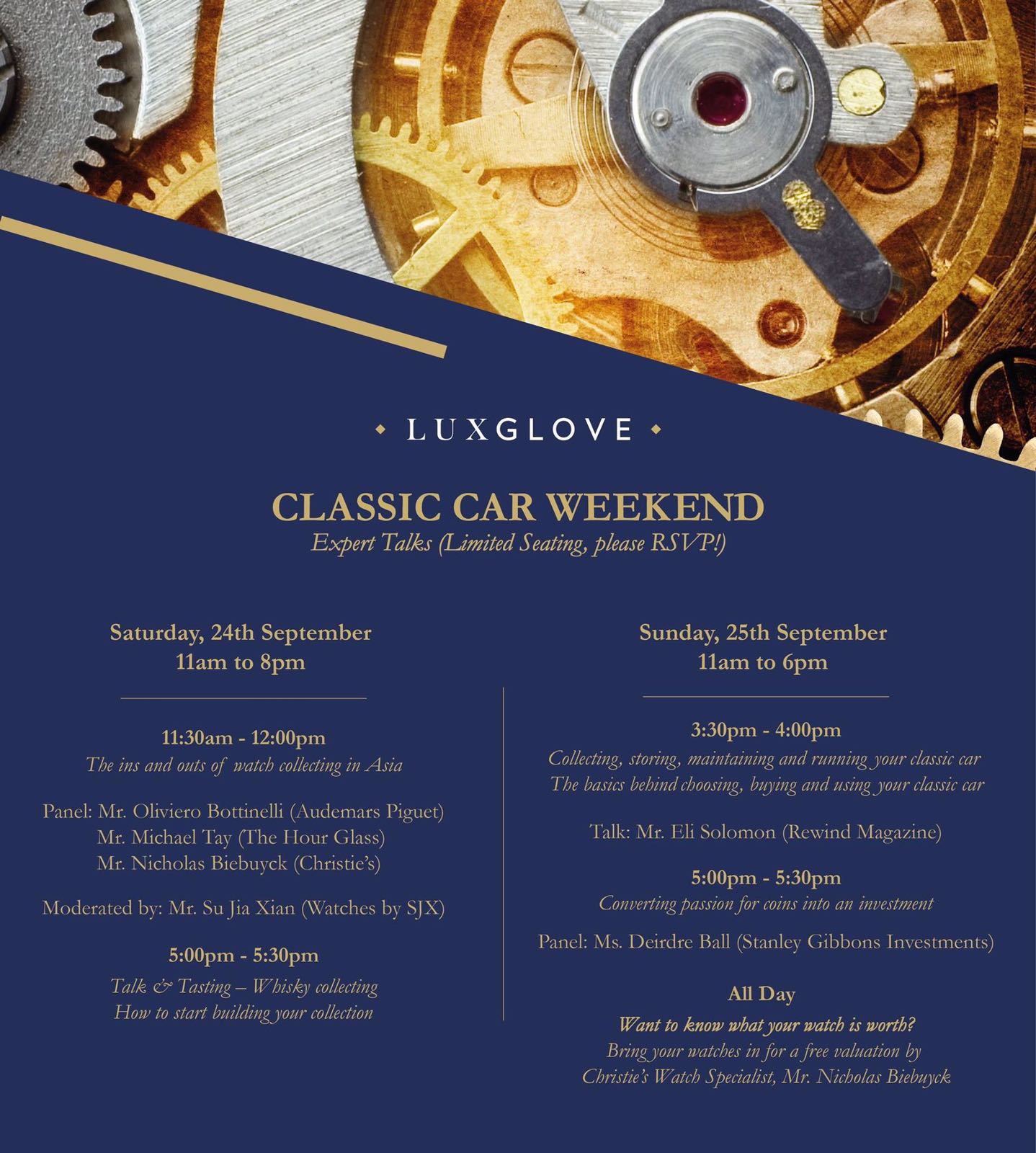 Luxglove Classic Car Weekend 2016