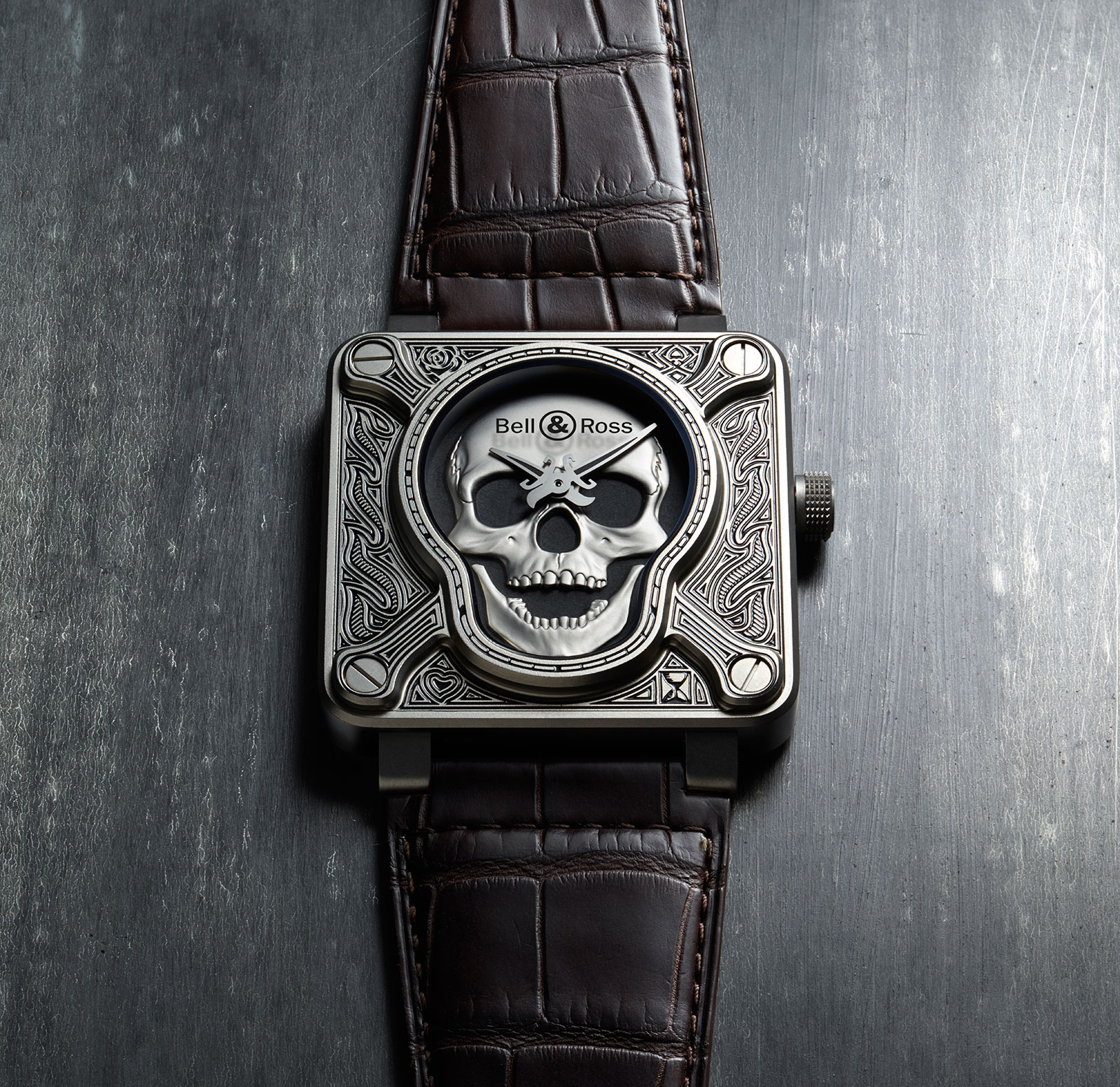 Bell & Ross BR 01 Burning Skull 3