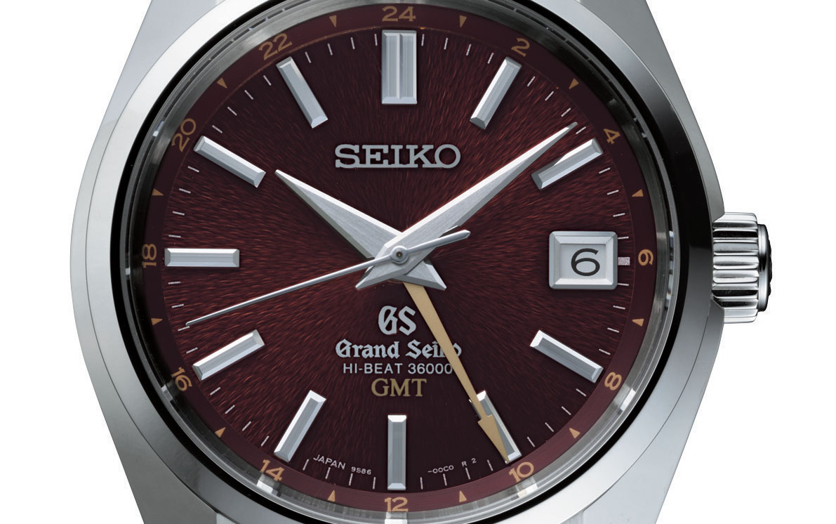 Grand Seiko Hi-Beat GMT SBGJ021 dial