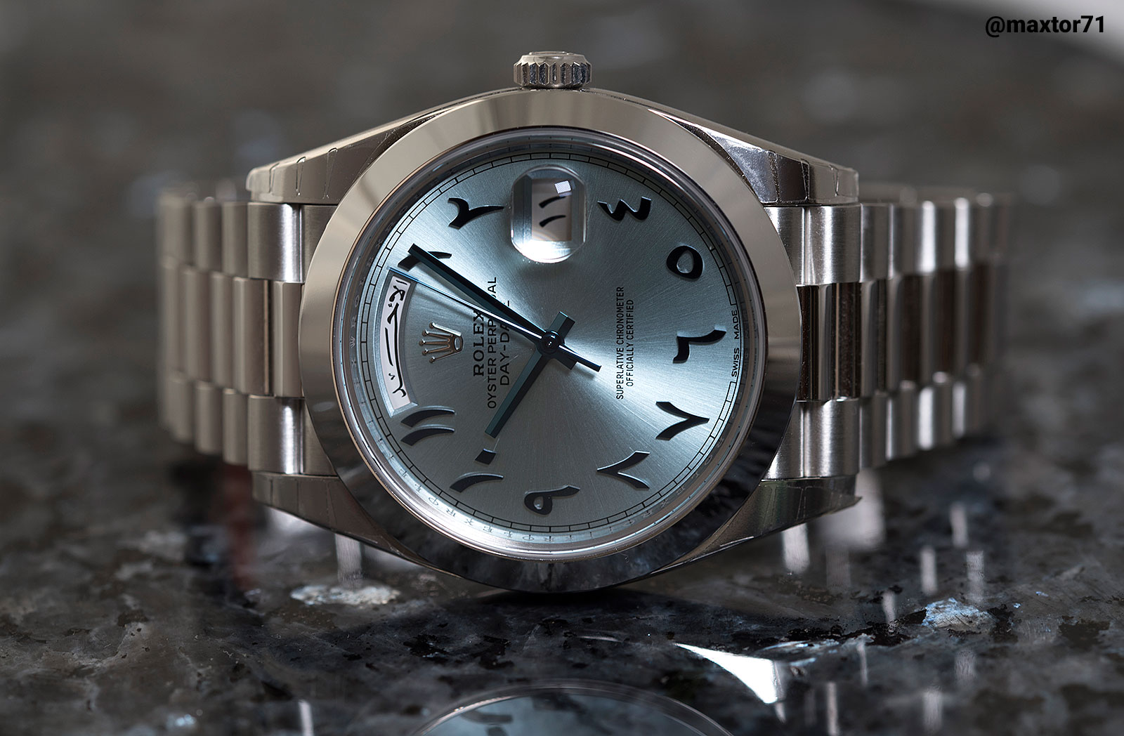 rolex arabic dial datejust