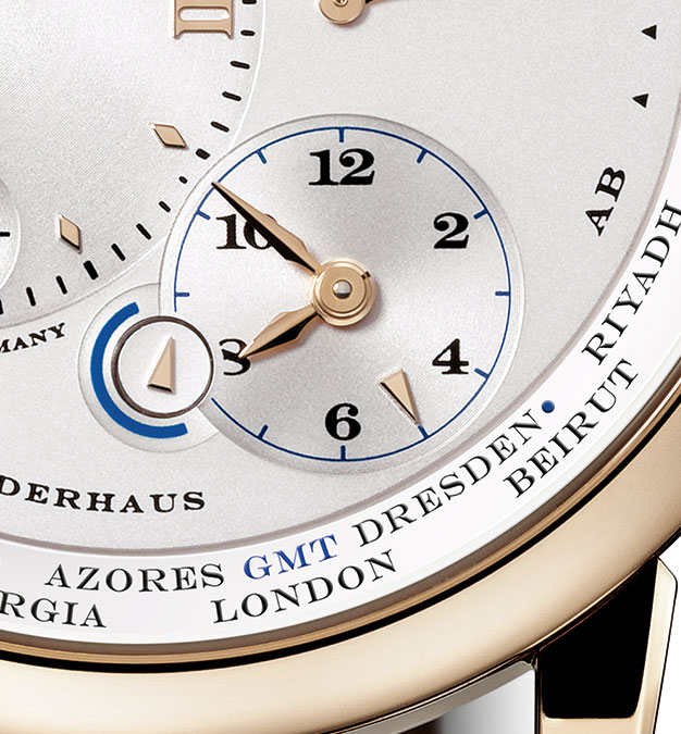 Lange 1 Time Zone Honey Gold 1