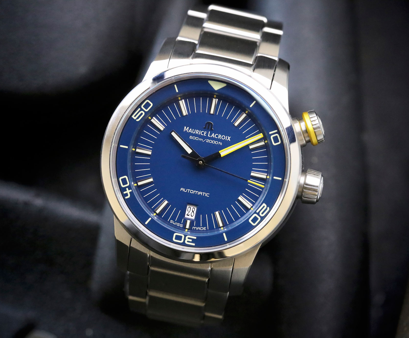 Introducing the Maurice Lacroix Pontos S Diver Blue Devil a North