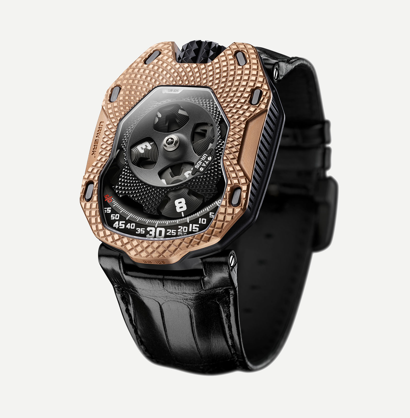 Urwerk UR-105 Raging Gold 2