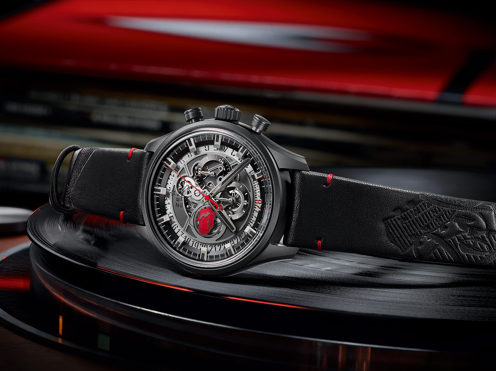 Zenith El Primero Skeleton Tribute to The Rolling Stones 1