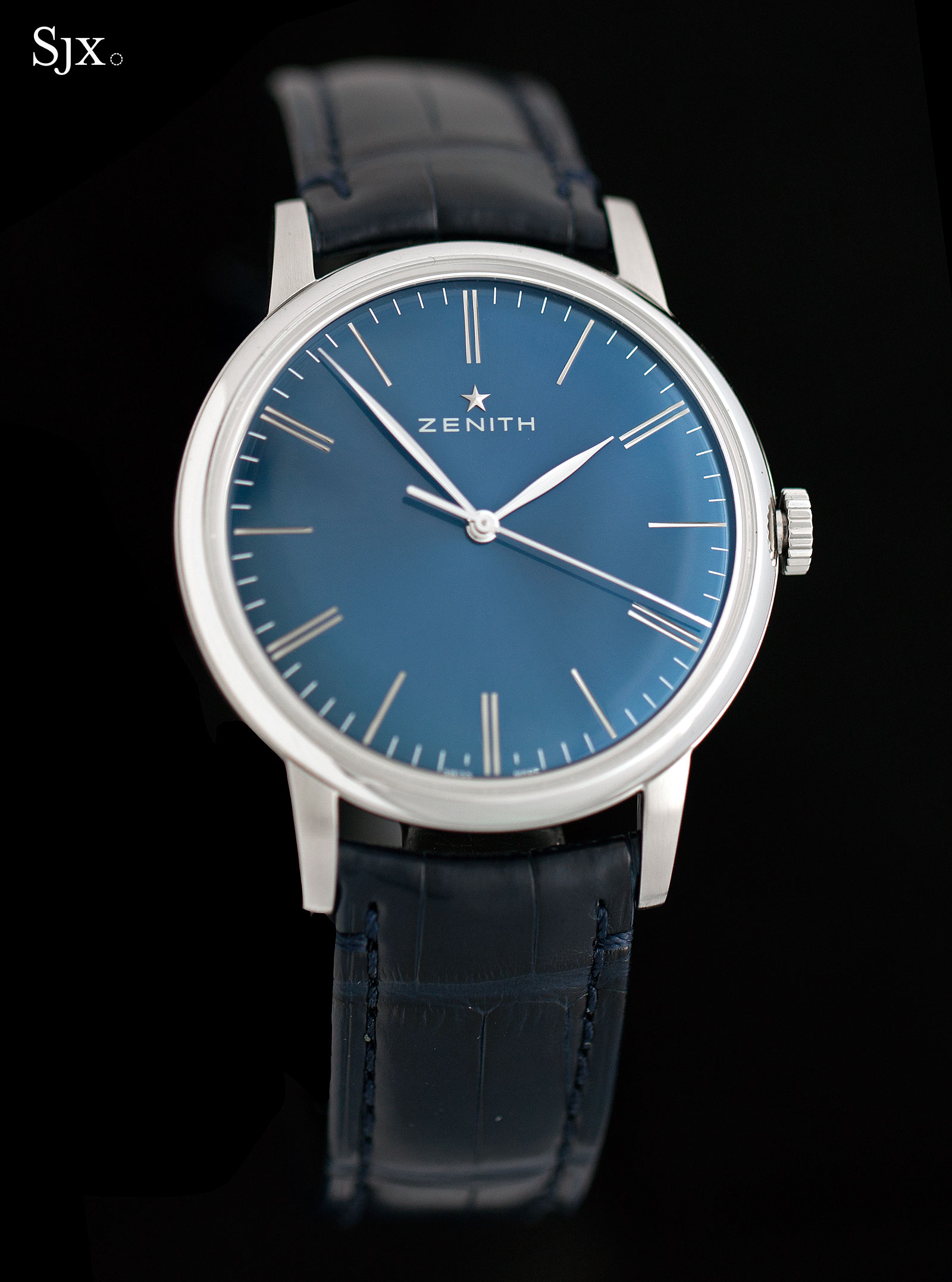 Up Close with the Zenith Elite 6150 an Extra Thin Gent s Watch