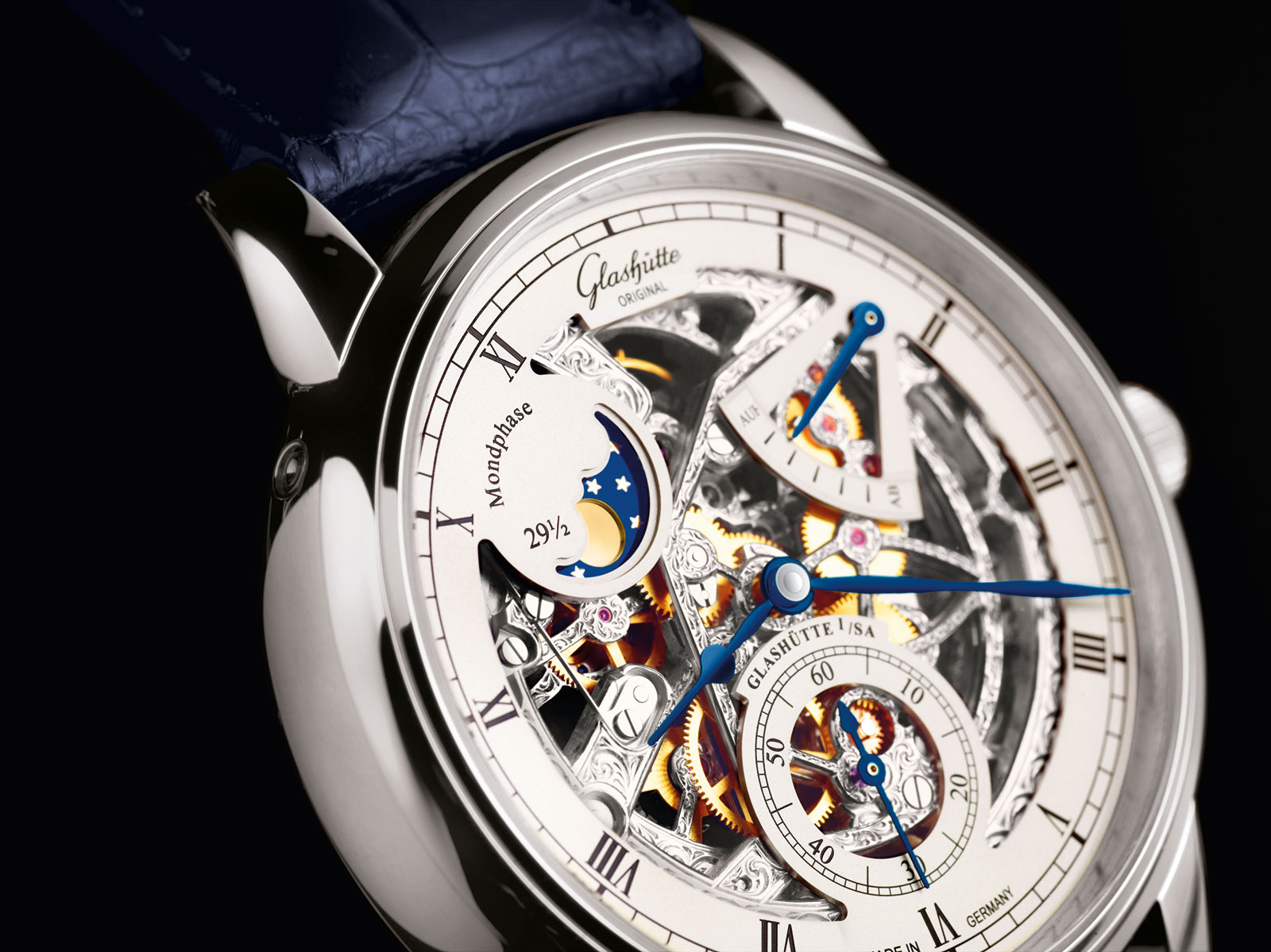 Glashütte Original Senator Moon Phase Skeletonized Edition 3