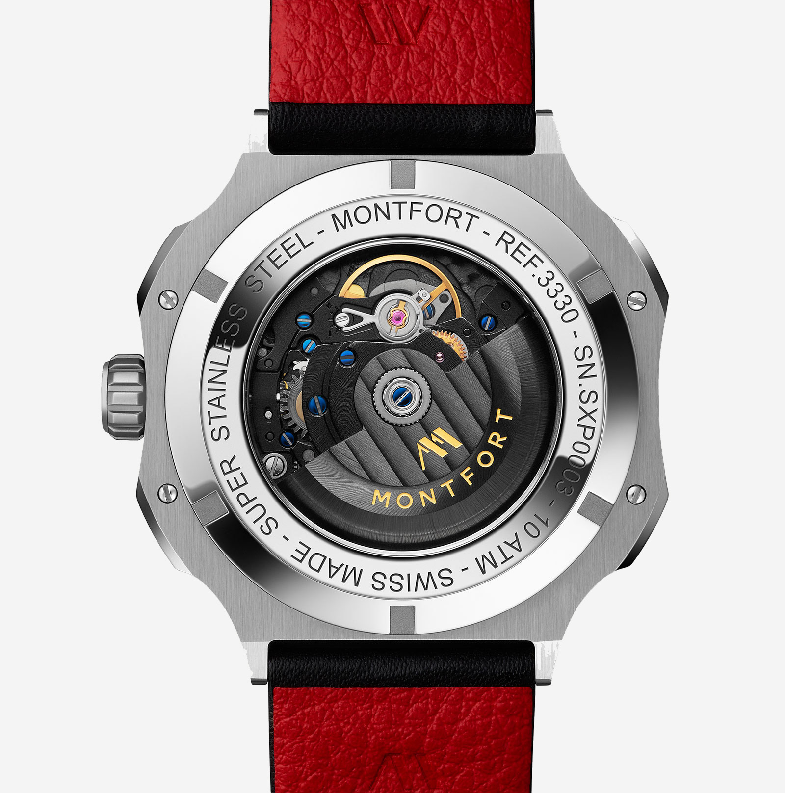 Montfront Strata watch 3D printed dial 5a