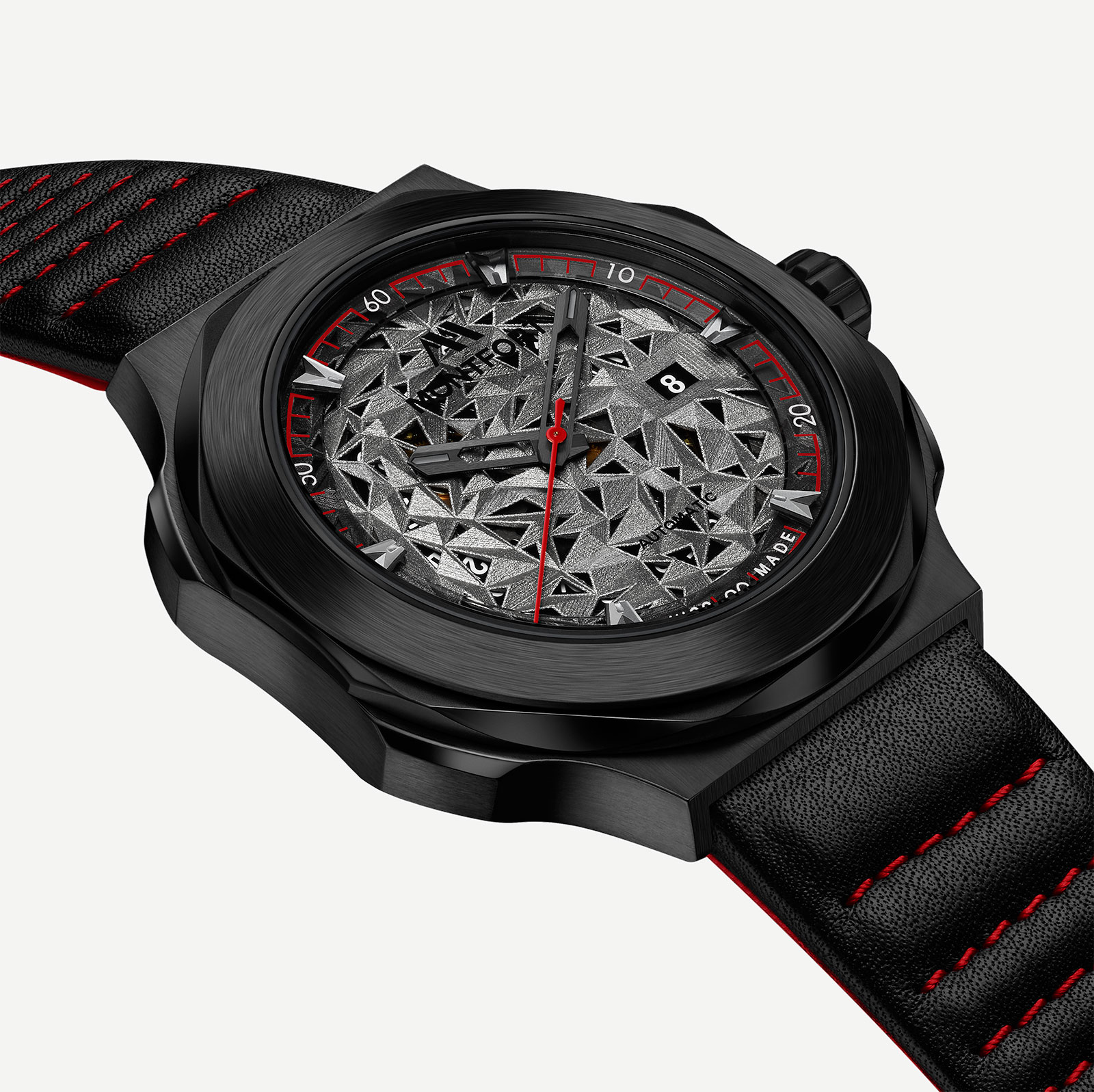 Montfront Strata watch 3D printed dial 6