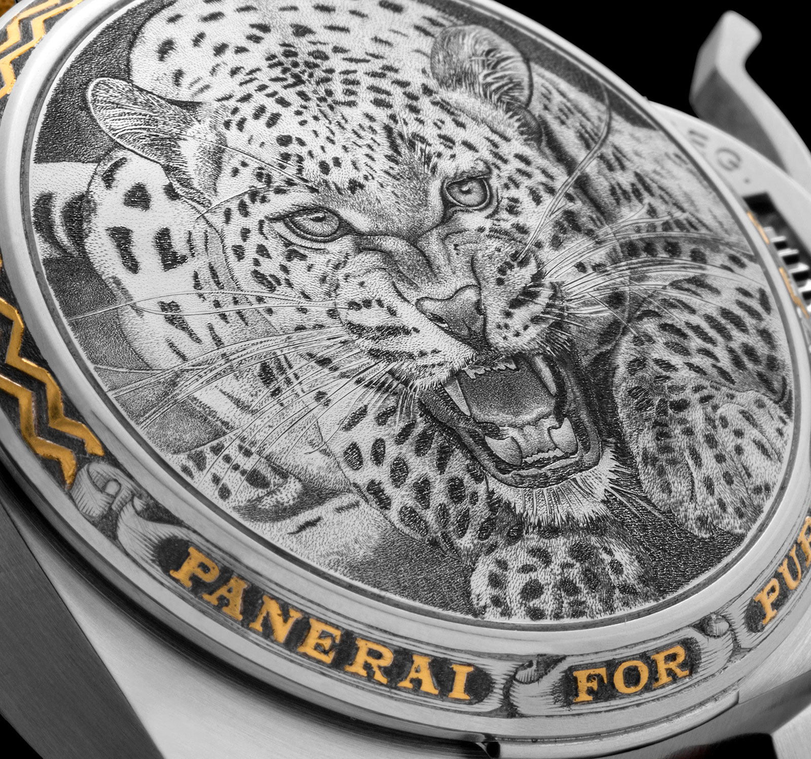 Panerai Luminor 1950 Sealand Purdey Leopard PAM854