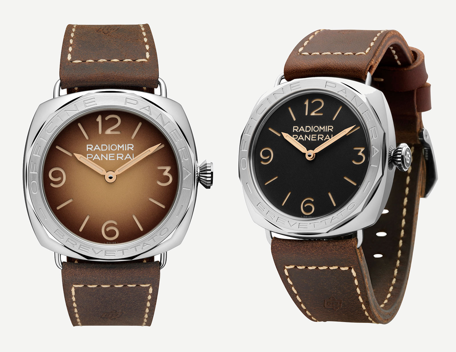 Panerai Radiomir 3 Days Acciaio PAM685 and PAM687-1