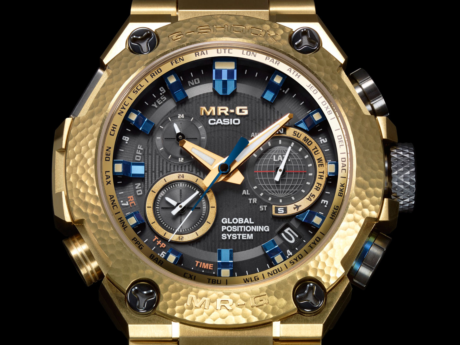 Casio G-Shock MR-G Gold Hammer Tone 2