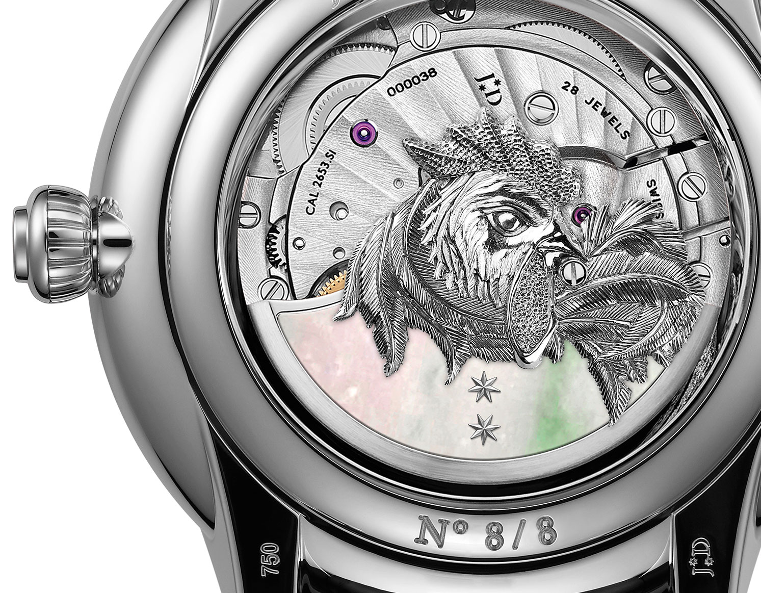 Jaquet Droz Petite Heure Minute Rooster 3