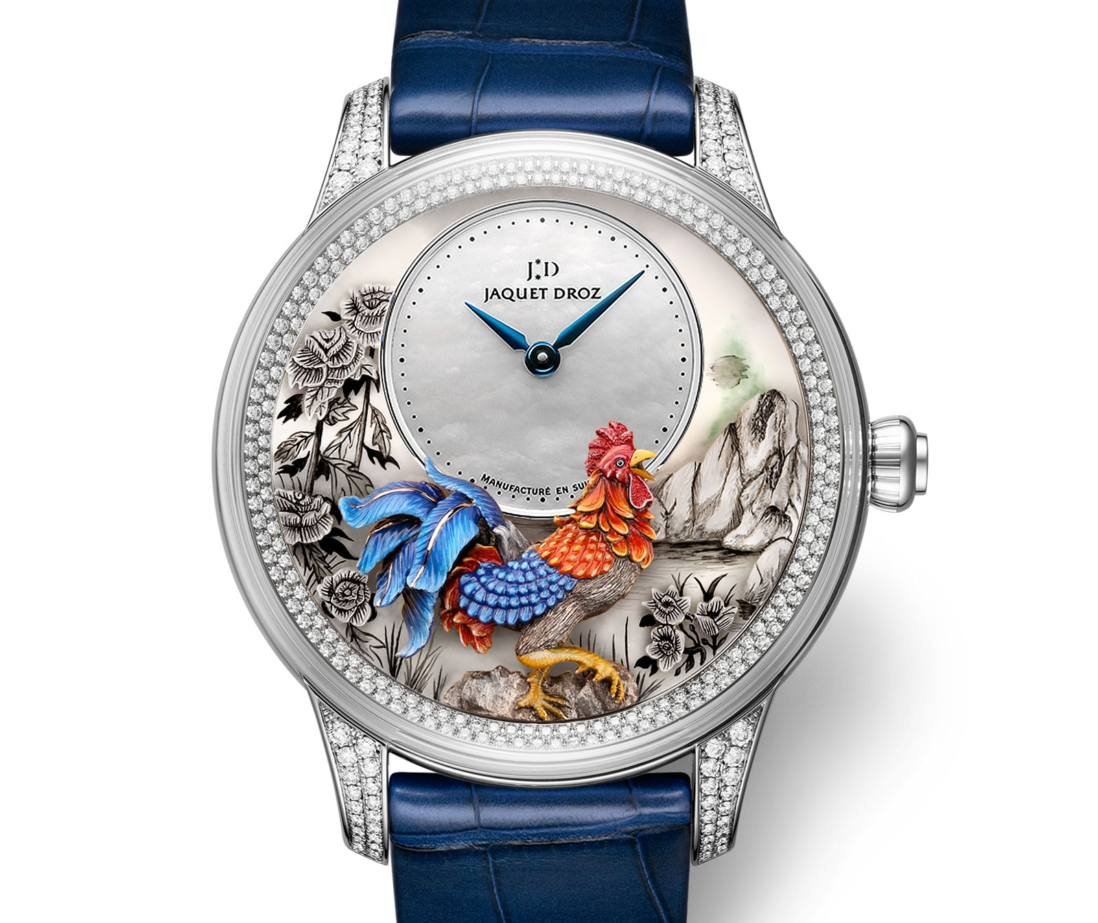 Jaquet Droz Petite Heure Minute Rooster 4