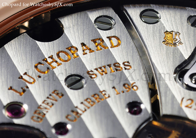 Chopard - How much hand finishing on non-Geneva Seal or non-QF Seal L.U.C  movements?