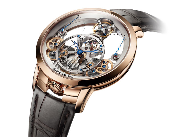 Arnold and son 2025 skeleton watch