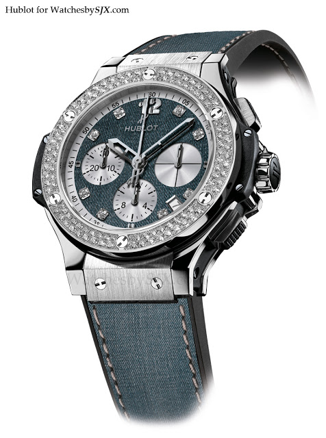 News Hublot Big Bang and Oceanographic Jeans with DSquared denim dial and strap SJX Watches