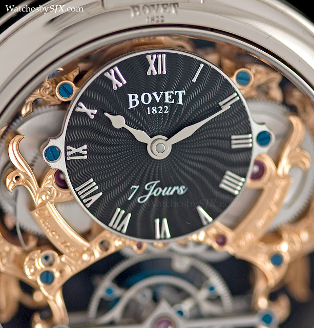 Presenting the Bovet Fleurier Amadeo 7 day Skeleton Tourbillon