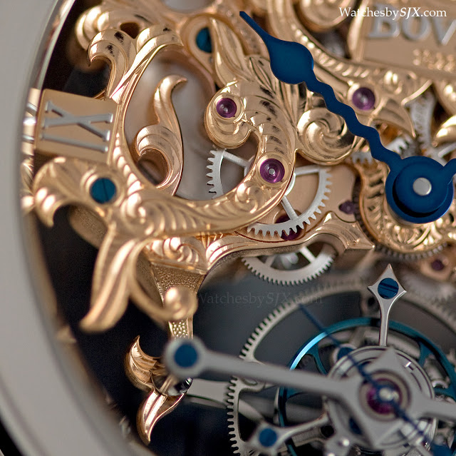 Presenting the Bovet Fleurier Amadeo 7 day Skeleton Tourbillon