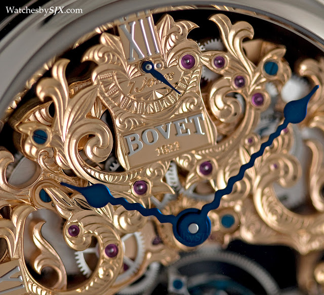 Presenting the Bovet Fleurier Amadeo 7 day Skeleton Tourbillon