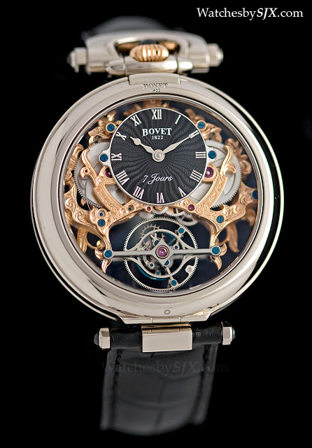 Presenting the Bovet Fleurier Amadeo 7 day Skeleton Tourbillon