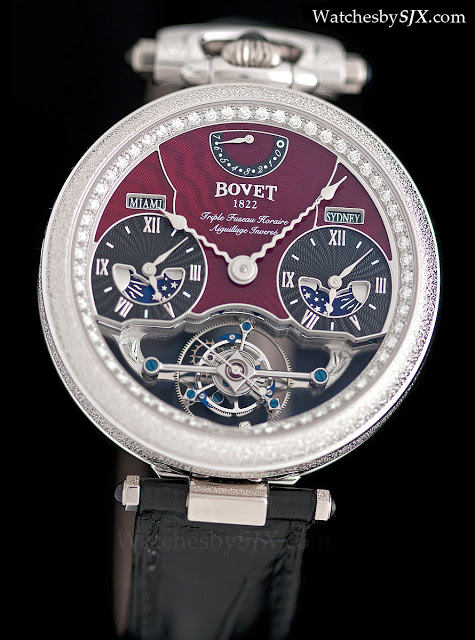 Photo essay Bovet Rising Star Triple Time Zone Tourbillon unique