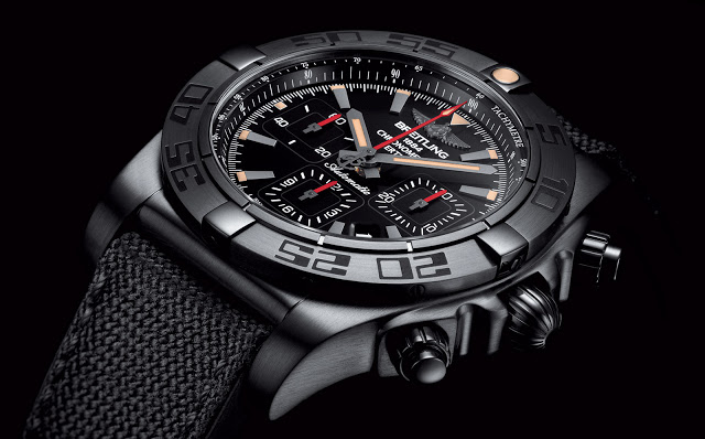 Introducing the Breitling Chronomat 44 Blacksteel Chronograph SJX Watches