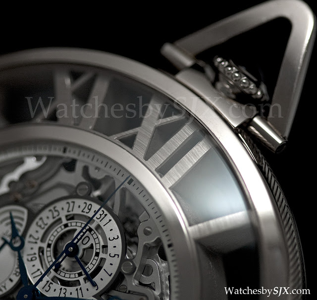 cartier skeleton pocket watch