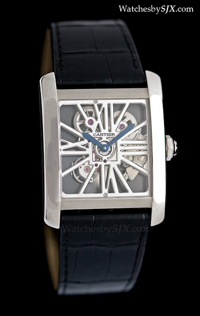 Cartier tank 2025 mc skeleton