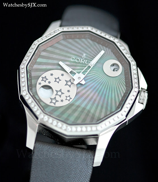 Photo essay Corum Admiral s Cup 38 Mystery Moon SJX Watches