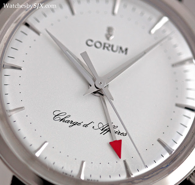 Photo essay Corum Charg d Affaires alarm SJX Watches