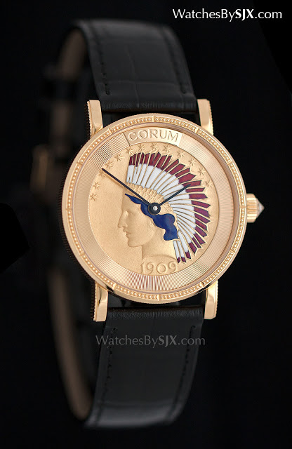 Hands On with the Corum Coin Watch Made From a Real Indian Head