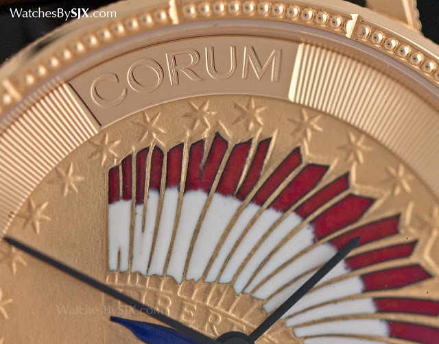 Hands On with the Corum Coin Watch Made From a Real Indian Head