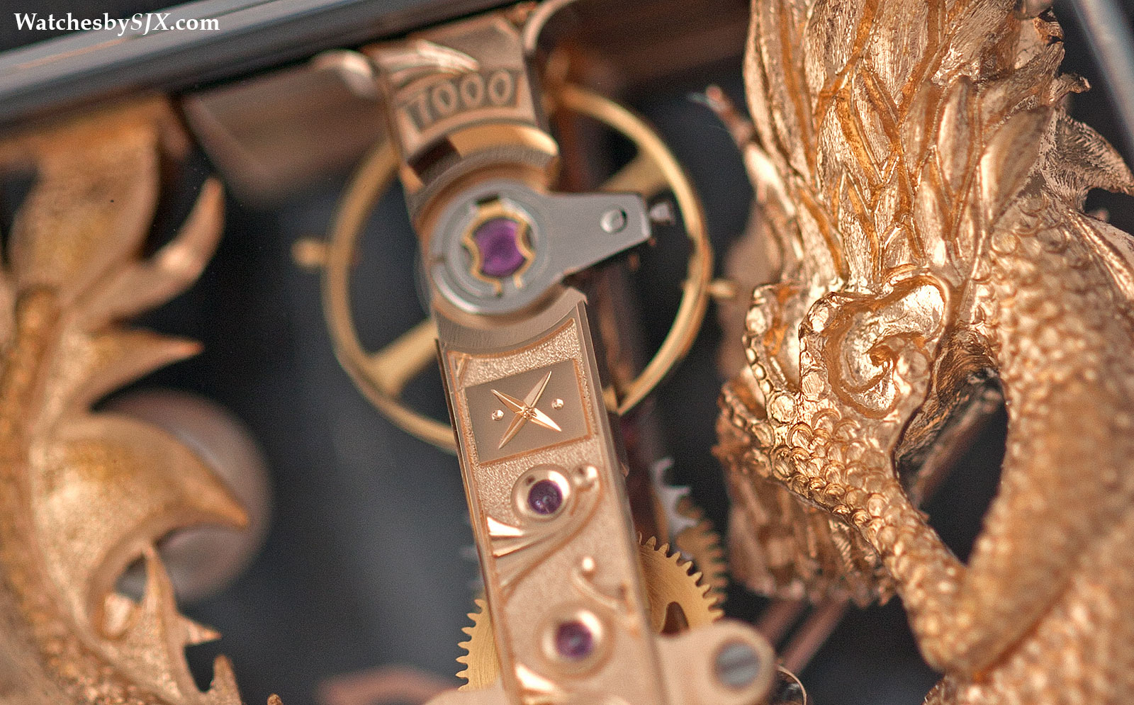 Corum golden bridge discount dragon