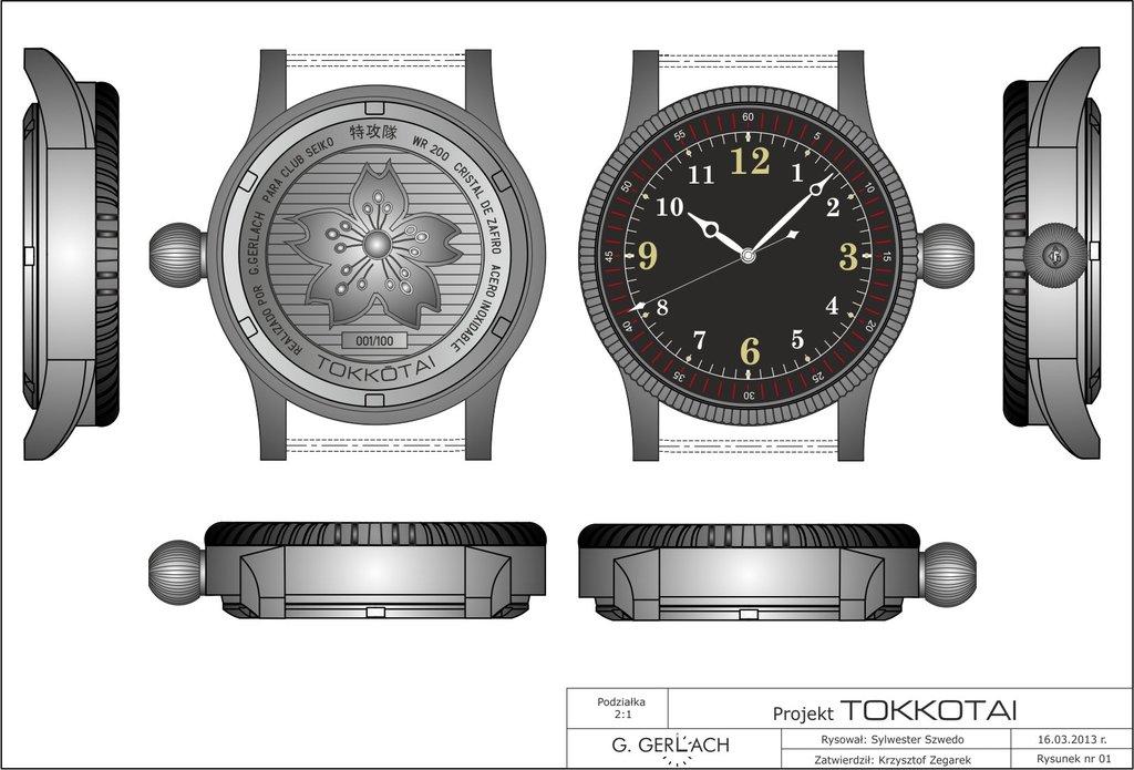 Introducing The G. Gerlach Tokkotai A Polish Remake Of A Japanese Pilot s Watch For a Spanish Forum SJX Watches