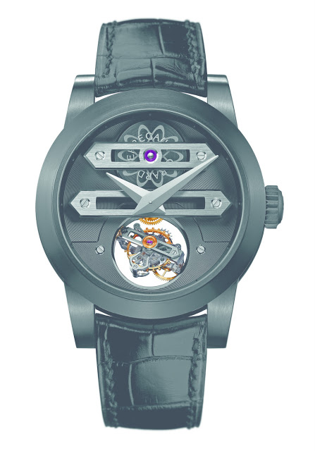 Baselworld 2013 Girard Perregaux Bi Axial Tourbillon DLC Titanium